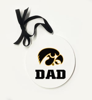 Dad University Of Iowa Ornament